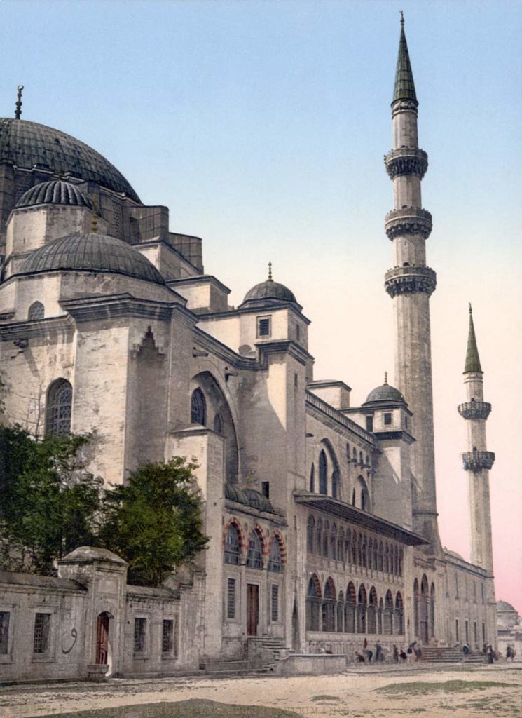 الفن الإسلامي في مسجد سليمان القانوني