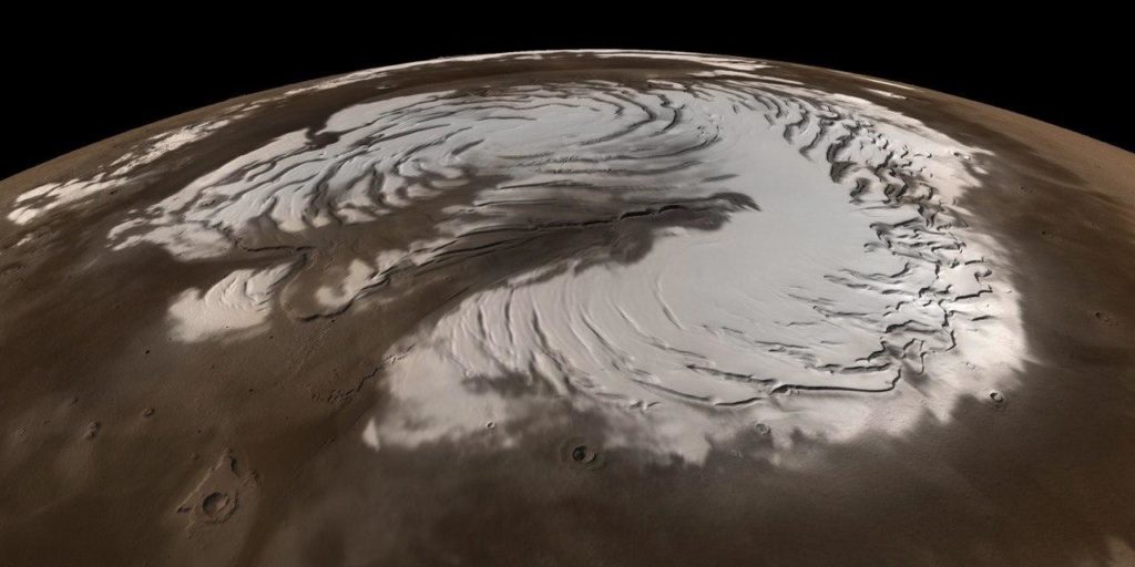 هل يتساقط الثلج على سطح المريخ أيضاً