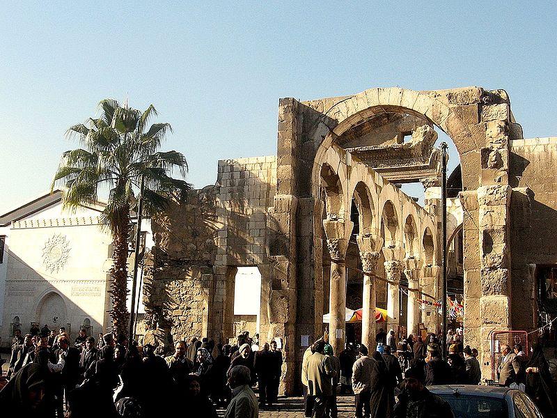 معبد جوبيتير دمشق
