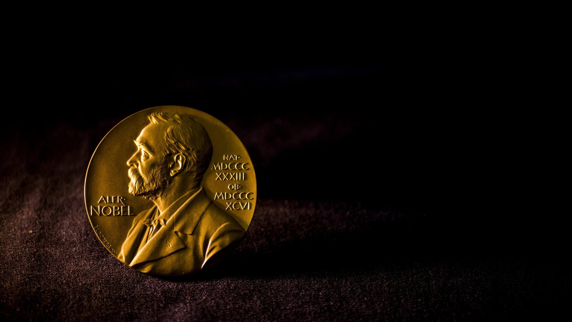 ميدالية جائزة نوبل للسلام . تصوير: الكسندر محمود 2018