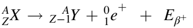 معادلة الانحلال +β