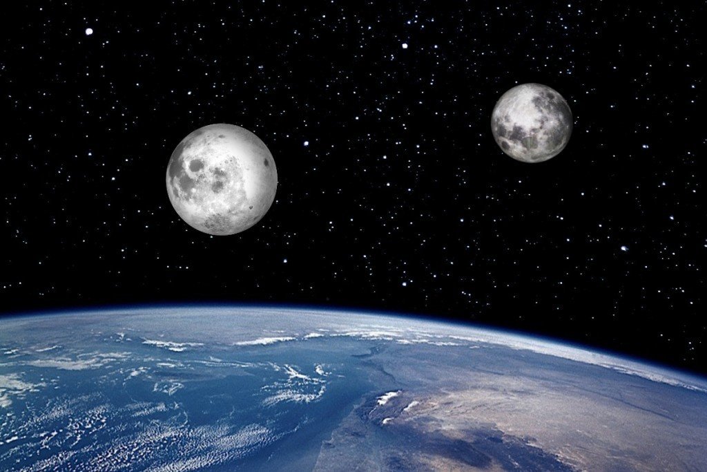 كويكب كرويثن القمر الثاني للأرض