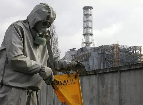 حادثة تشيرنوبل نتيجة لتسمم الوقود النووي