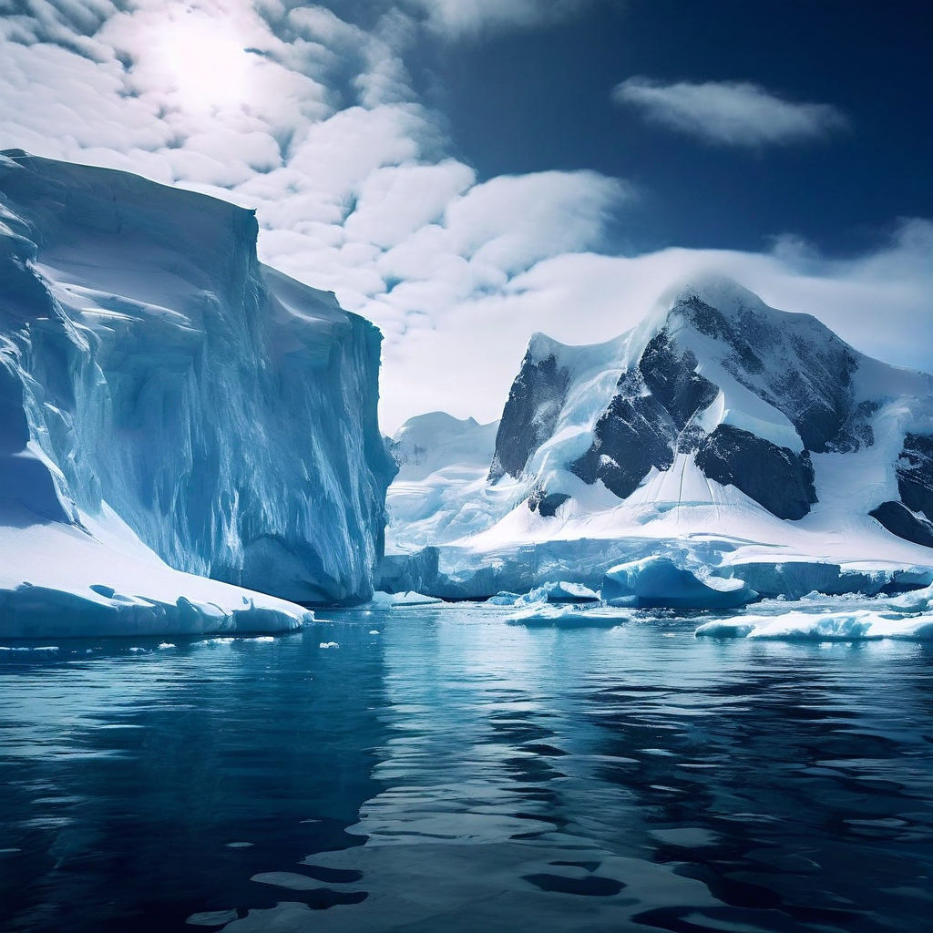 كتلة قارية تحت جليد أنتاركتيكا